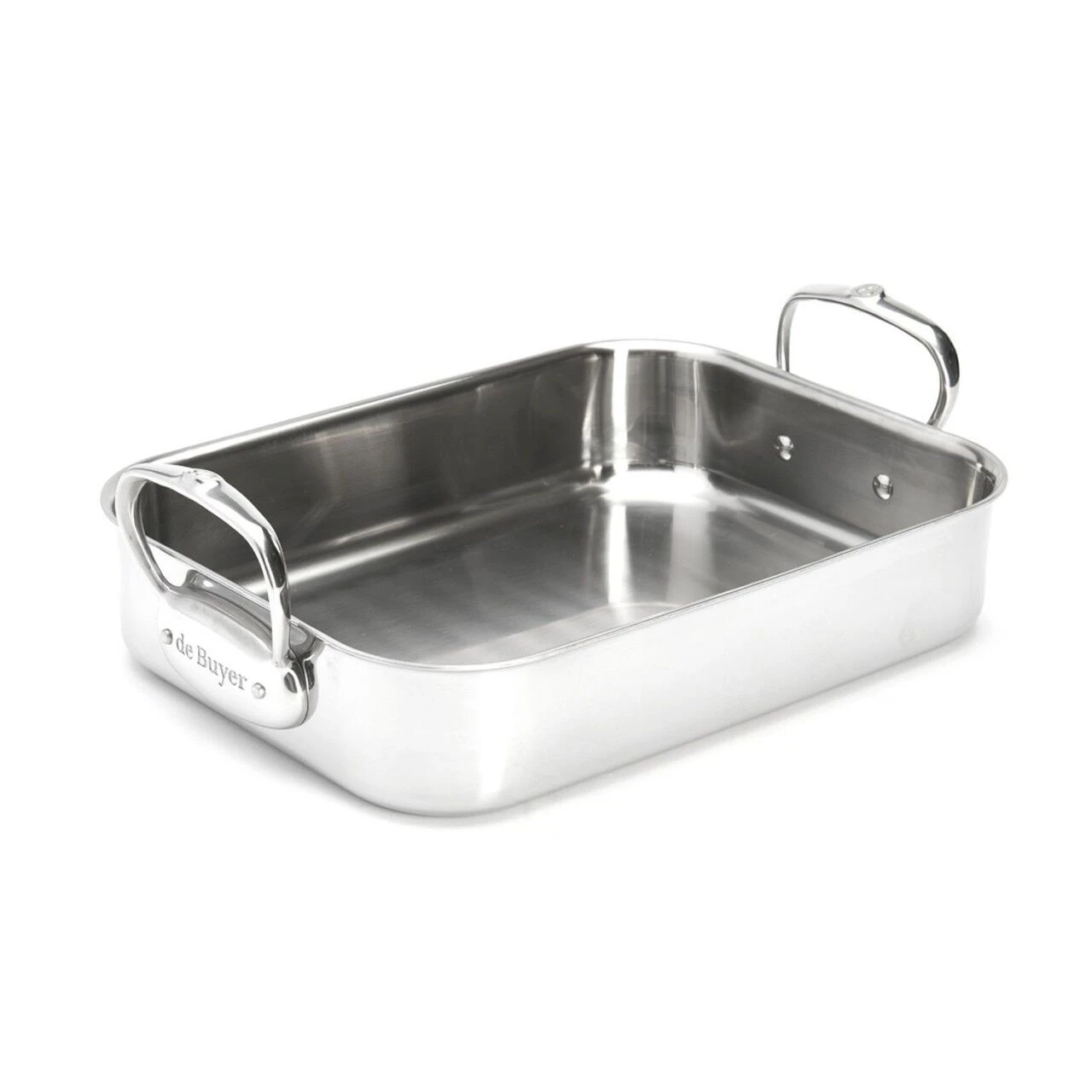 De Buyer Affinity 5-ply Stainless Steel Roasting Pan