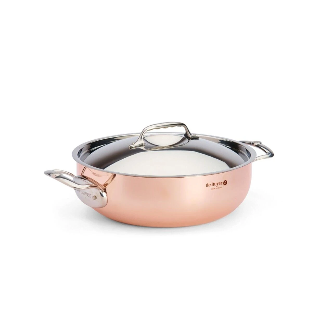 De Buyer Prima Matera Copper Braiser