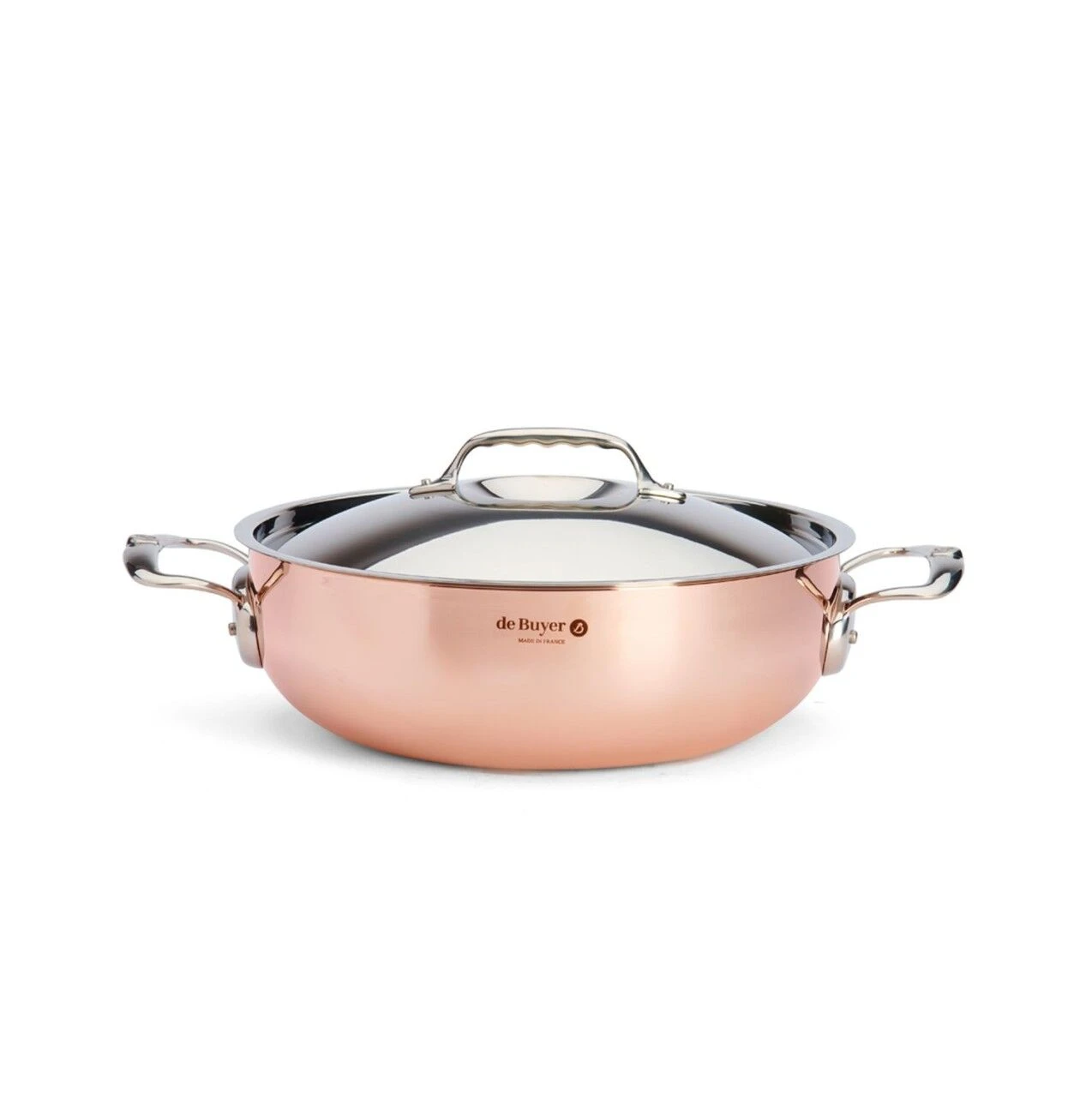 De Buyer Prima Matera Copper Braiser - Image 3