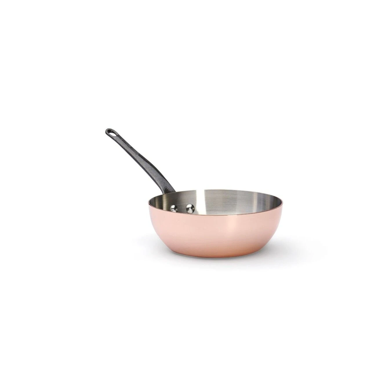 De Buyer Prima Matera Tradition Copper Conical Saute Pan - Image 2