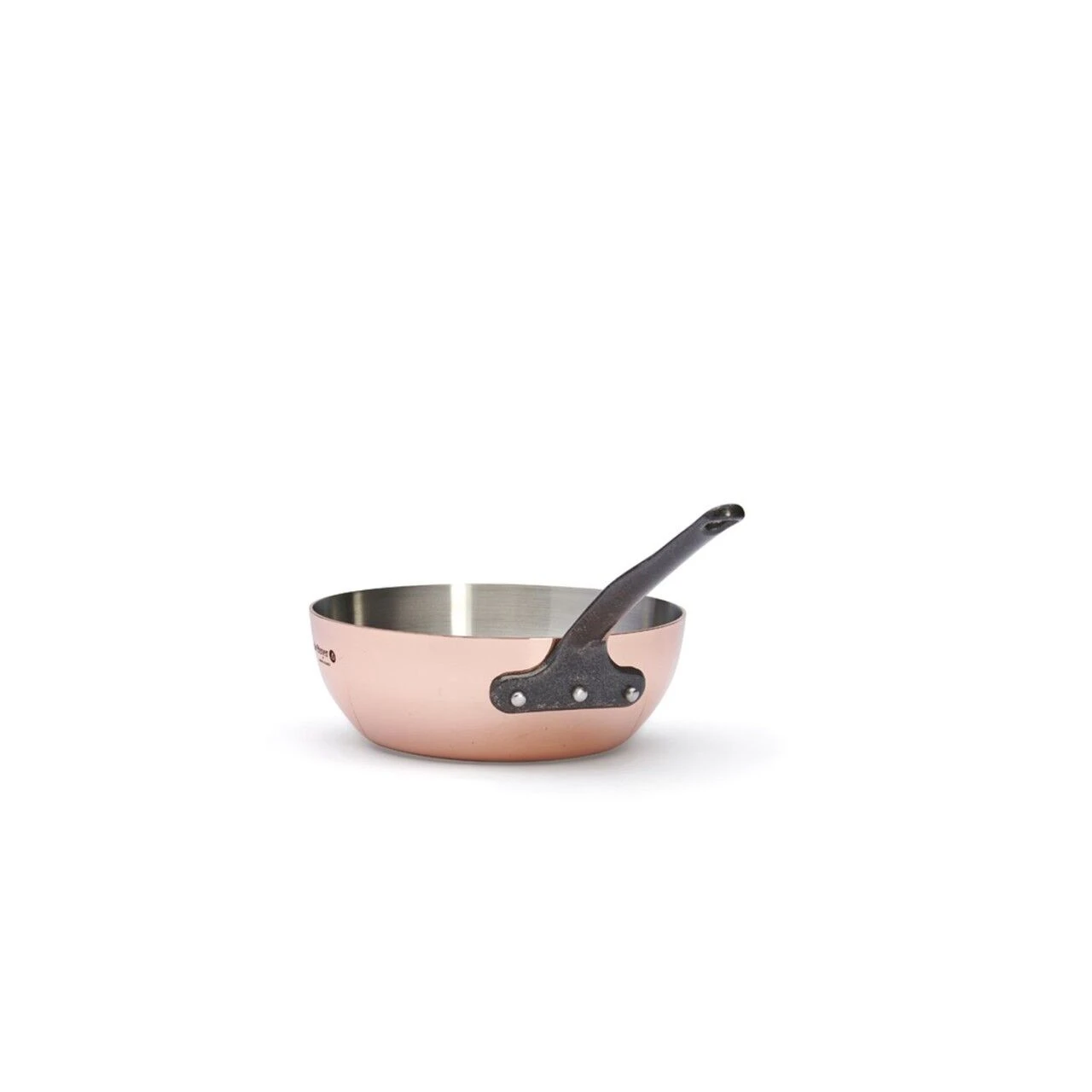 De Buyer Prima Matera Tradition Copper Conical Saute Pan - Image 6