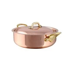 Mauviel Rondeau With Lid M'150 B