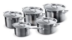 Le Creuset Classic Stainless Steel 5-piece Cookware Set